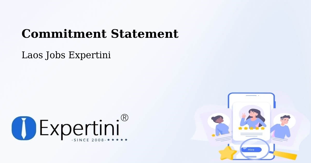Corporate Commitment – Muang Tônpheung - Laos Jobs Expertini